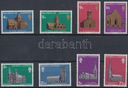 ** 1970-1971 Karácsony: Templomok 2 Sor Mi 35-38 + 58-61 - Altri & Non Classificati