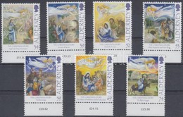 ** 2012 Karácsony ívszéli Sor Mi 452-458 - Autres & Non Classés