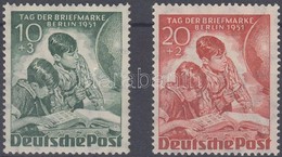 ** 1951 Bélyegnap Sor Mi 80-81 - Sonstige & Ohne Zuordnung