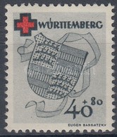** Württemberg 1949 Vöröskereszt Mi 43A - Andere & Zonder Classificatie