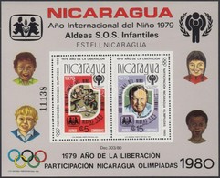 ** 1980 Nyári Olimpia Blokk Mi 110 B - Sonstige & Ohne Zuordnung