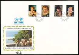 1979 Nemzetközi Gyermekév Sor Mi 238-241 + Blokksor Mi 15-19 4 Klf FDC - Autres & Non Classés