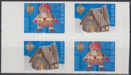 ** 2001 Karácsony öntapadós Sor Négyestömbben Mi 1411-1412 - Other & Unclassified