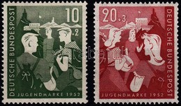 ** 1952 Ifjúság Sor Mi 153-154 - Other & Unclassified