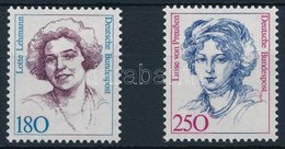 ** 1989 Német Történelem Női Szereplője (IX). Sor,
Women Of German History (IX). Set
Mi 1427-1428 - Other & Unclassified