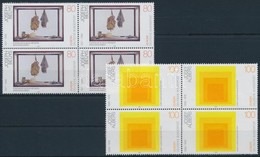 ** 1993 Europa CEPT Művészet Sor Négyestömbökben,
Europa CEPT Art Set Blocks Of 4
Mi 1673-1674 - Other & Unclassified