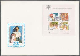 1979 Nemzetközi Gyermekév Blokk Mi 28 FDC - Other & Unclassified