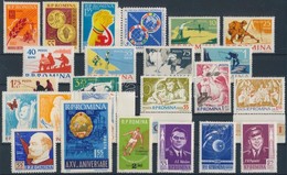 ** 1962 24 Db Bélyeg, Közte Teljes Sorokkal - Other & Unclassified