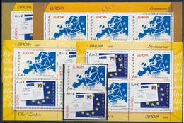 ** 2008 Europa CEPT: A Levél Sor + Kisív Pár  Mi 6294-6295 + Blokk Pár Mi 425 I-II - Sonstige & Ohne Zuordnung