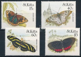 ** 1990 Lepkék Sor,
Butterflies Set
Mi 271-274 - Otros & Sin Clasificación
