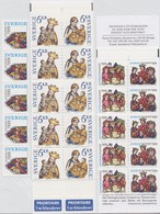 ** 1999 Karácsony, Szent Család Mi 2147 ötöscsík + Bélyegfüzet Pár Mi MH 259-260 - Autres & Non Classés