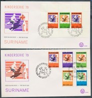 1979 Gyermek Sor Mi 883-887 + Blokk Mi 23 2 FDC - Sonstige & Ohne Zuordnung