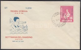 1952 Gyermekhét Mi 69 FDC - Autres & Non Classés