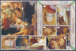 ** 2006 Karácsony: Rubens Festmények Sor + Kisív Mi 1824-1831 + Blokk Mi 232 - Altri & Non Classificati