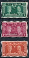 * 1935 V. György Jubileuma Sor,
George V's Jubilee Set
Mi 206-208 - Other & Unclassified