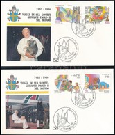1987 Pápa Sor 4 Db FDC-n,
Pope
Mi 926-933 - Other & Unclassified