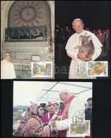 1987 Pápa Sor 8 Db CM-en,
Pope
Mi 926-933 - Other & Unclassified