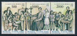 ** 1988 Bosco Szent János Hármascsík + FDC-n,
Giovanni Bosco
Mi 937-939 - Sonstige & Ohne Zuordnung