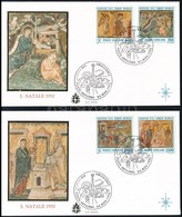 ** 1992 Karácsony Sor + 2 Db FDC-N,
Christmas
Mi 1075-1078 - Other & Unclassified