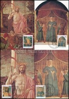 1992 Piero Della Francesca Halála Sor 4 Db CM-en,
Death Of Giuseppe Benedetto Cottolengo
Mi 1060-1063 - Other & Unclassified
