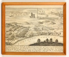 1684 Buda Ostroma. Az 1684. évi Váci Csatát ábrázoló Kép Jobb Felső Sarkában. Abbildung Des Christlicher Seiten Glücklic - Prints & Engravings