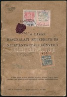 1915 Kazán Használati Engedélye és Nyilvántartási Könyve, A Tulajdonosok Között Gróf Almásy Dénessel (1863-1940), A Borí - Ohne Zuordnung