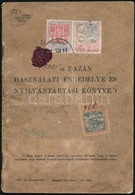 1915 Kazán Használati Engedélye és Nyilvántartási Könyve, A Tulajdonosok Között Gróf Almásy Dénessel (1863-1940), A Borí - Sin Clasificación