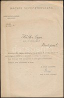 1918 Posta Altiszti Kinevezés, Magyar Népköztársaság, Kereskedelemügyi Miniszter Szárazbélyegzőjével, A Posta Vezérigazg - Unclassified