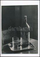 Cca 1939 Unghváry Iván (?-?) Budapesti Fotóművész Hagyatékából Aláírt, Vintage Fotó (Boros Csendélet), 25x19 Cm - Sonstige & Ohne Zuordnung