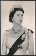 Cca 1950-1960 II. Erzsébet Brit Királynő Fotója, 14x9 Cm / Queen Elisabeth II, Photo, 14x9 Cm - Sonstige & Ohne Zuordnung