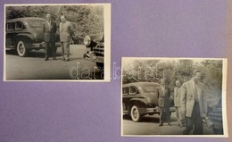 Cca 1950-1960 Szocsi, Egy üdülés Képei (arborétum, Kilátótorony, Stb.), Albumba Rendezve, összesen 31 Db, 8,5×11,5 Cm - Sonstige & Ohne Zuordnung