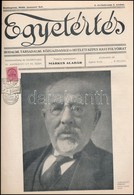 1926 Az Egyetértés C. Folyóirat Induló Száma. - Autres & Non Classés