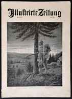 1914 Illustrirte Zeitung Nr. 3713. Háborús Száma, Számos Fekete-fehér Fotóval, Német Nyelven, Szakadásokkal, 42x30 Cm, 3 - Sonstige & Ohne Zuordnung