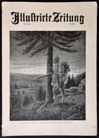1914 Illustrirte Zeitung Nr. 3713. Háborús Száma, Számos Fekete-fehér Fotóval, Német Nyelven, Szakadásokkal, 42x30 Cm, 3 - Other & Unclassified