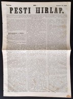 1843 Pesti Hírlap. 1843. Febr. 21., 221 Sz. Szerk.: Kossuth Lajos. Bp., Landerer Lajos, 97-104 P. Ifj. Bezerédj István V - Ohne Zuordnung