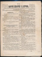 1849 Komáromi Lapok. 1849. Szept. 7., 48. Sz. Szerk.: Friebeisz István. Komárom, Szigler Testvérek,189-192 P. Az Ostroml - Non Classés