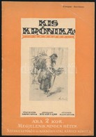 1919 Kis Krónika, 1919. Október 21., I. évf. 4. Szám. Főmunkatárs: Krúdy Gyula. Szerk.: Zilahy Lajos. Művészeti Szerkesz - Ohne Zuordnung