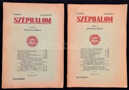 1928 Széphalom. Szerk.: Zolnai Béla. II. évf. 7-8.,11-12. Számok. Szeged, 1928, Szeged Városi Nyomda és Könyvkiadó Rt. P - Unclassified