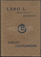 Cca 1930 Láng Gépgyár Képes Katalógus 26 P. - Sin Clasificación