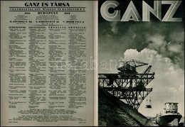 1936 Ganz Villamossági, Gép-, Waggon- és Hajógyár Rt. Illusztrált Mappája. Bp., Tolnai-ny. - Ohne Zuordnung
