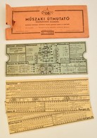 Cca 1940 Műszaki útmutató Fémiparosok Számára, Két Mutatóval, összeállította: Kökény Károly, Miskolc, VII. Kiadás, Szaka - Unclassified