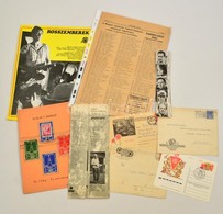 Cca 1948-1970 10 Db Filmes újság és Nyomtatvány - Unclassified
