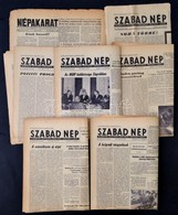 1956 Szabad Nép. Magyar Dolgozók Pártja Központi Lapjának 6 Száma (XIV. évf. 278., 285.,286., 291.,292.,293., 1956. Okt. - Unclassified