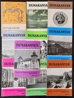 1976-1994 10 Db Dunakanyar Folyóirat, Változó állapotban. - Ohne Zuordnung