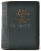 Dante A Középkor és A Renaisance Között. Bp., 1966. Akadémiai. Egészvászon Kötésben, Volt Könyvtári Példány. - Ohne Zuordnung