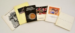 6 Db Művészettel Kapcsolatos Könyv. Kiállítási Katalógusok, Vasarely, Zsankó, Chagall, - Non Classificati