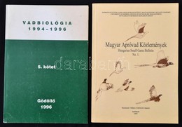 Vegyes Könyvtétel, 2 Db: 
Magyar Apróvad Közlemények. Hungarian Small Game Bulletin No. 1. Szerk.: Faragó Sándor. Sopron - Unclassified