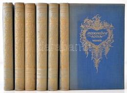 Szederkényi Anna Munkái 1-6. Kötet. Bp.,1929,Singer és Wolfner. Kiadói Aranyozott Egészvászon-kötés, A Gerince Napszítta - Ohne Zuordnung