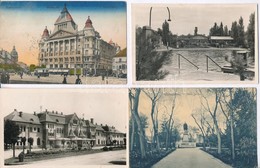 ** * 46 Db RÉGI Magyar Városképes Lap / 46 Pre-1945 Hungarian Town-view Postcards - Non Classés