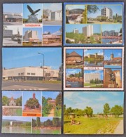 ** * Kb. 246 Db MODERN Magyar Városképes Lap / Cca. 246 Modern Hungarian Town-view Postcards - Ohne Zuordnung